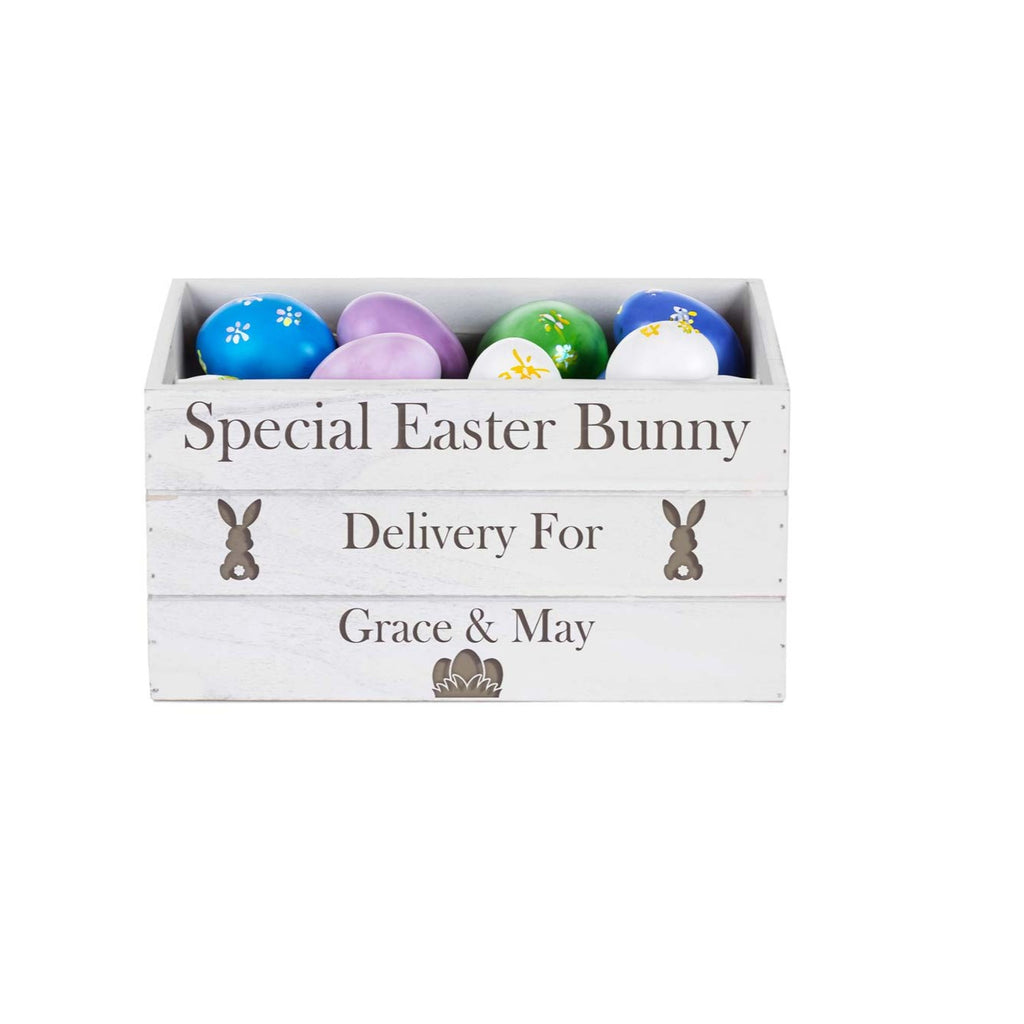 Personalised Easter Egg Hunt Crate