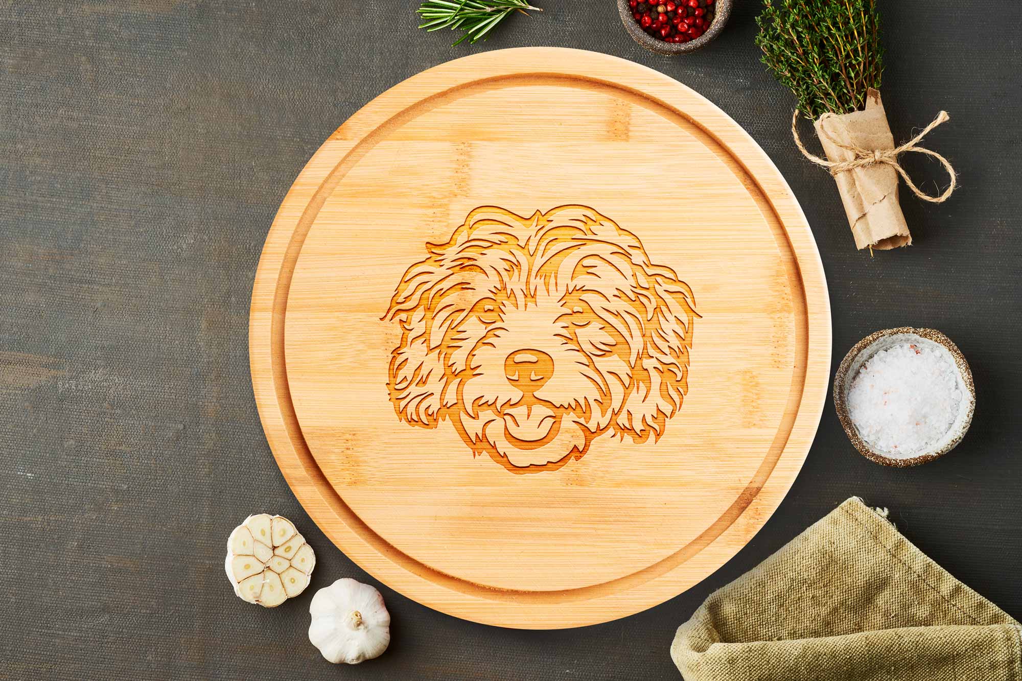Cavapoo Chopping Board