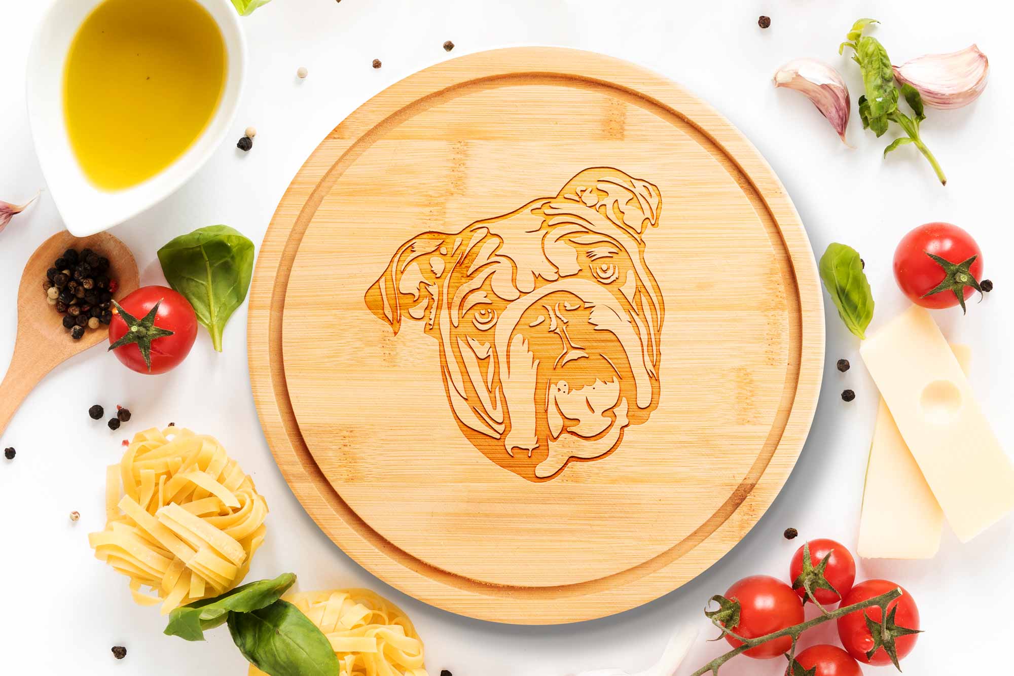 English Bulldog Chopping Board