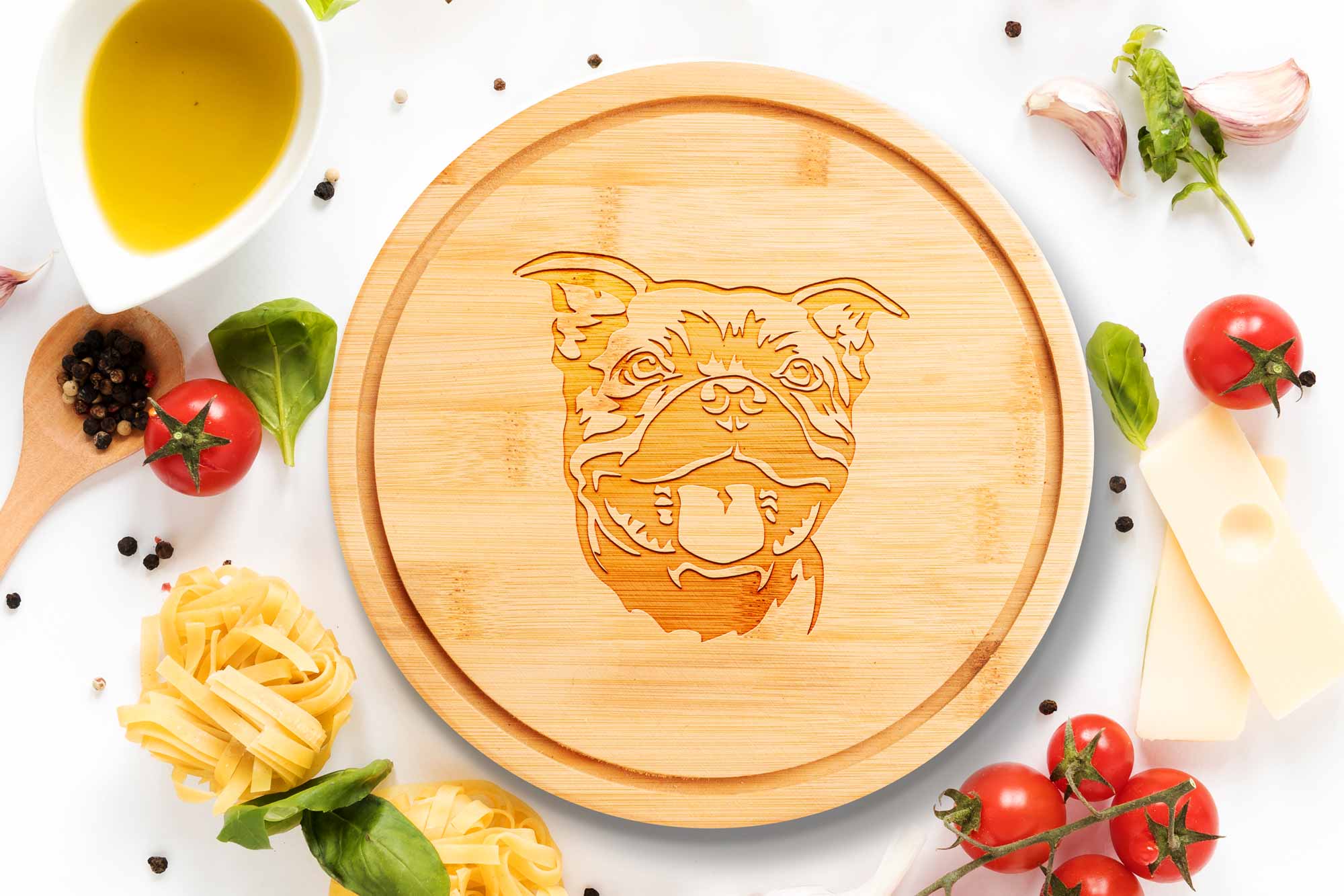 Staffordshire Bull Terrier Chopping Board
