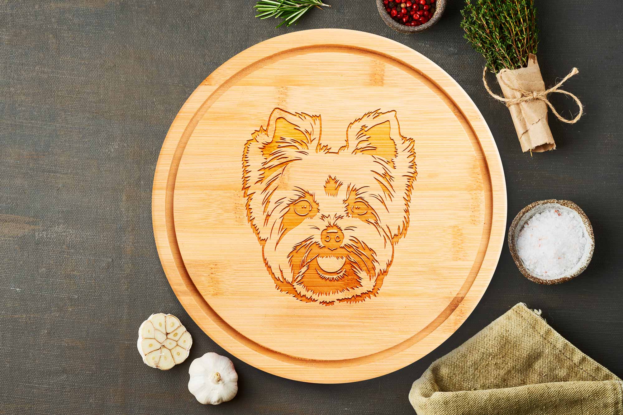 Yorkshire Terrier Chopping Board