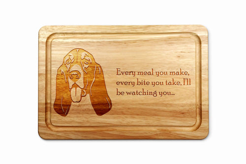 Basset Hound Chopping Board