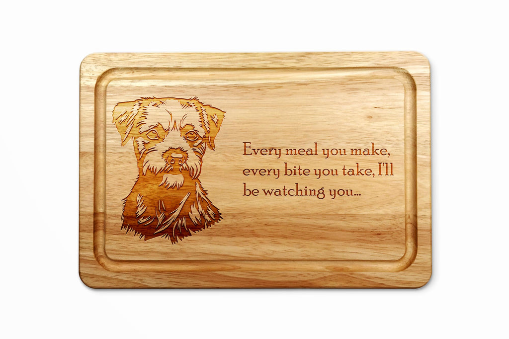 Border Terrier Chopping Board