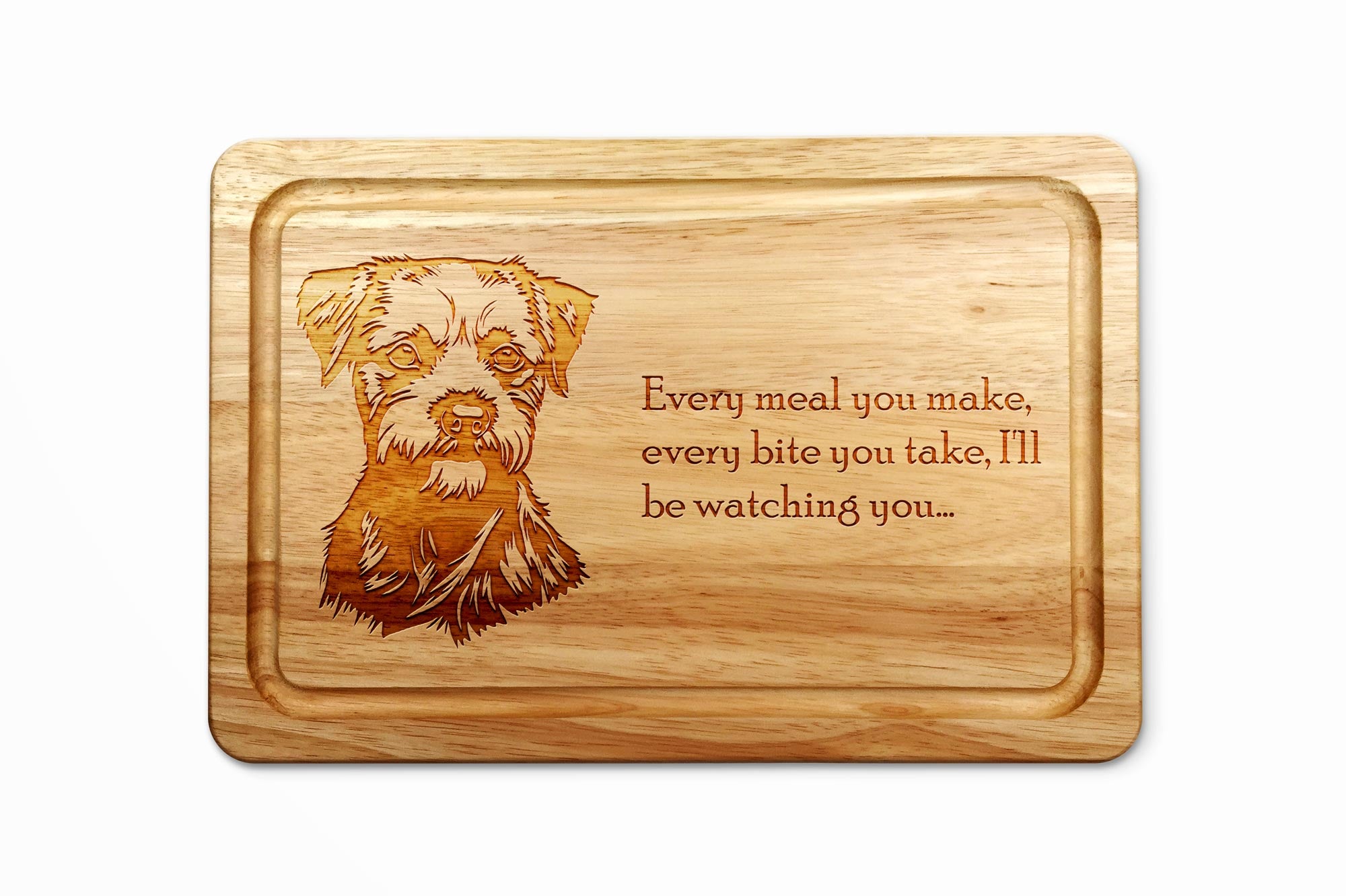 Border Terrier Chopping Board