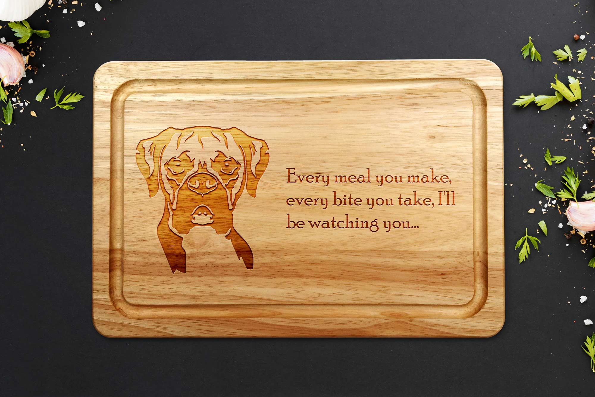 Boxer Chopping Board