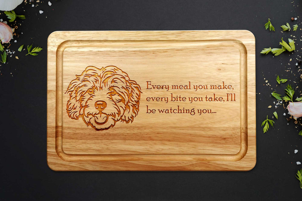 Cavapoo Chopping Board