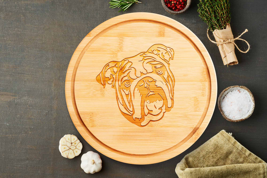 English Bulldog Chopping Board