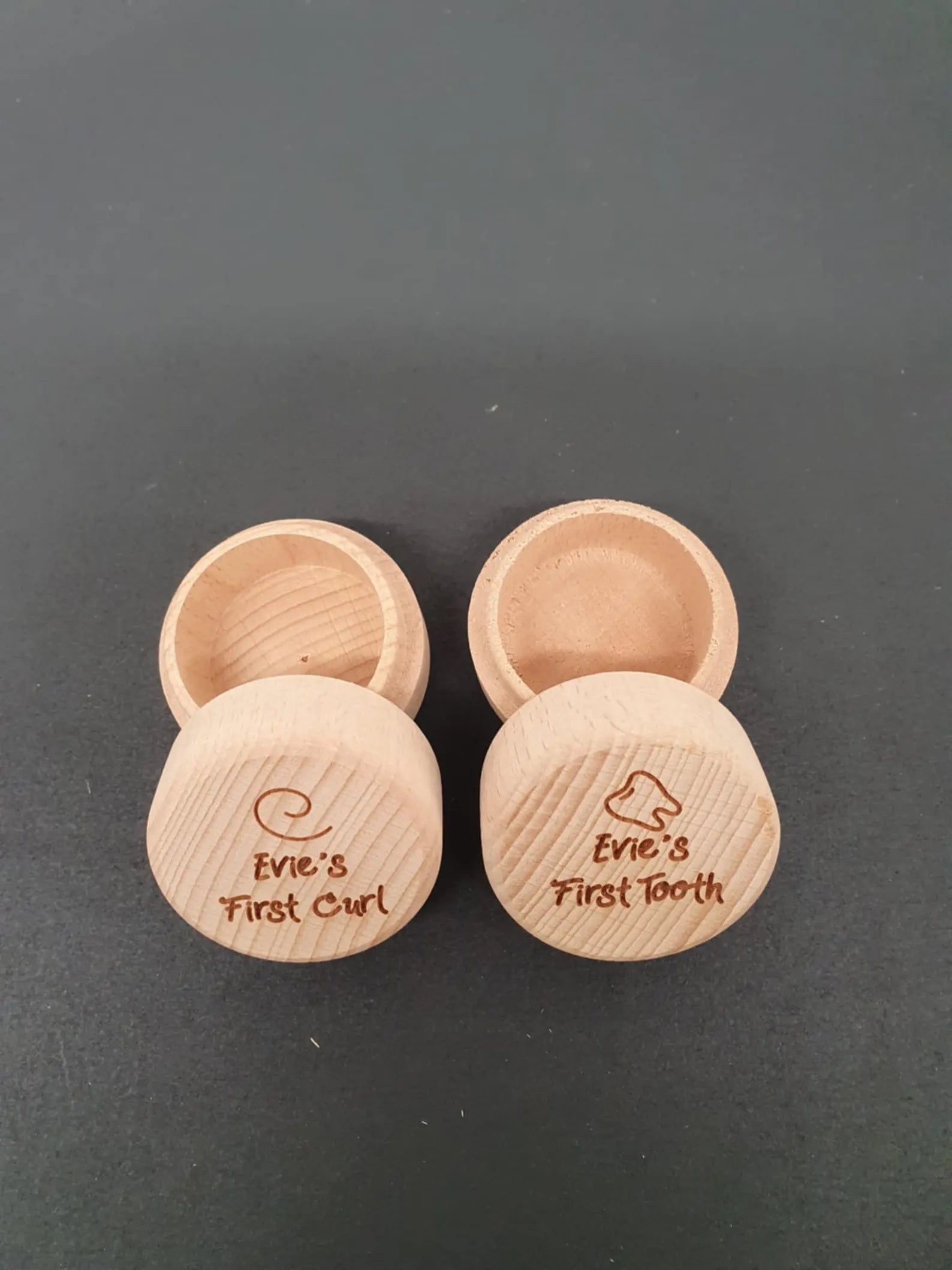 Personalised First Tooth & Curl Set