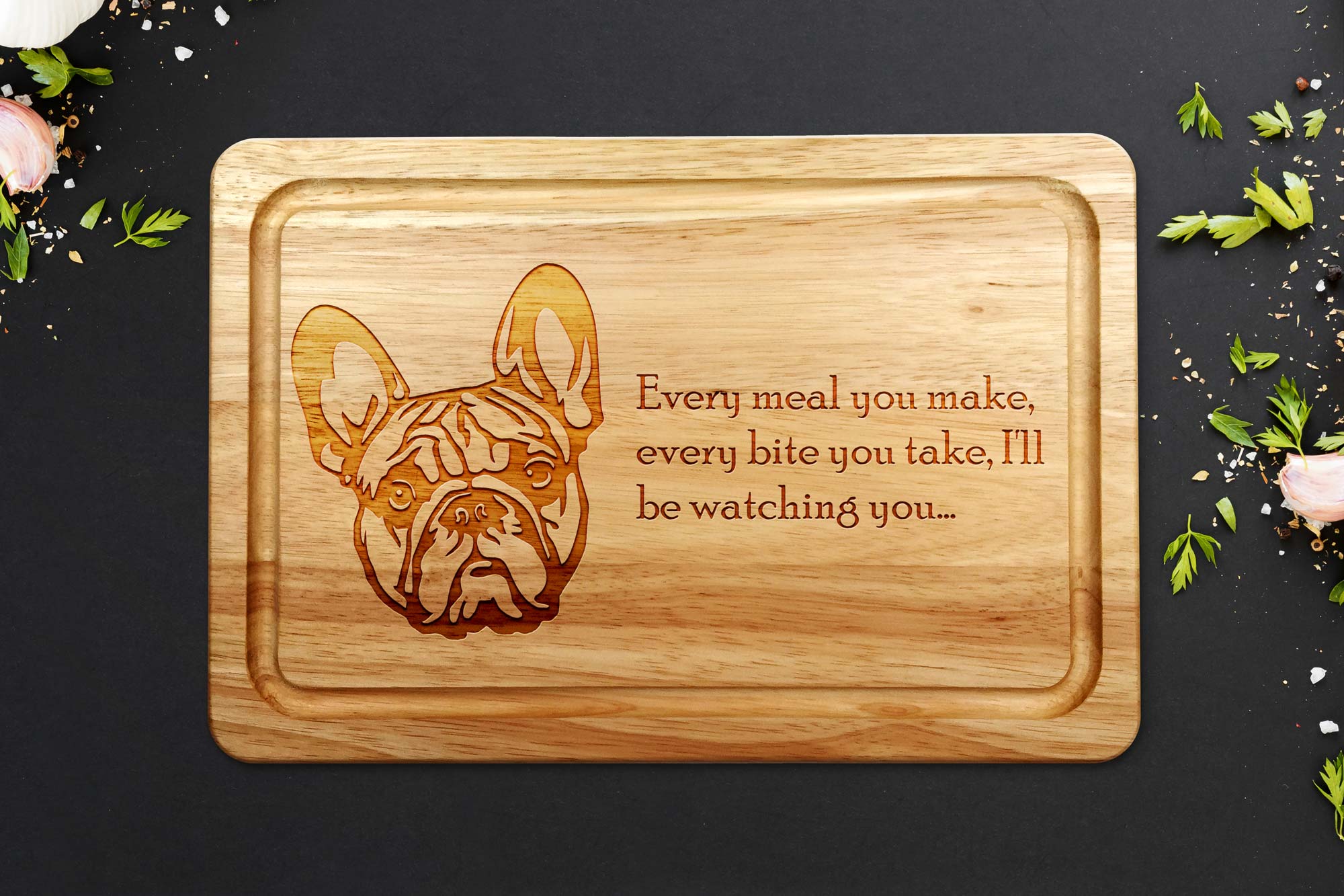 French Bulldog Chopping Board
