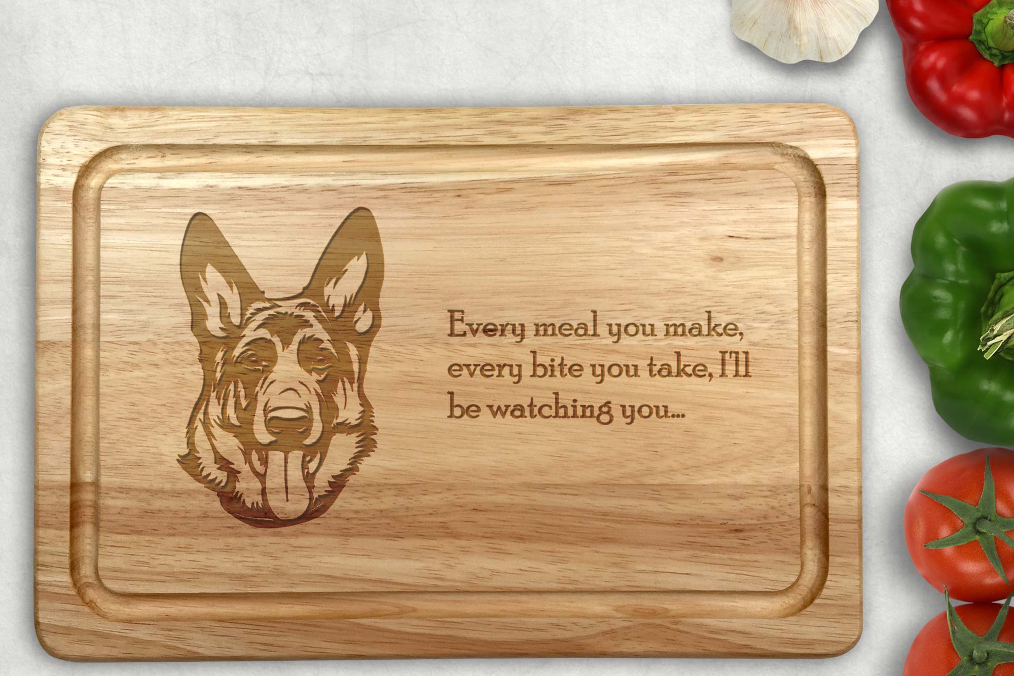 German Shepherd Chopping Board