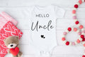 Hello Uncle Baby Vest