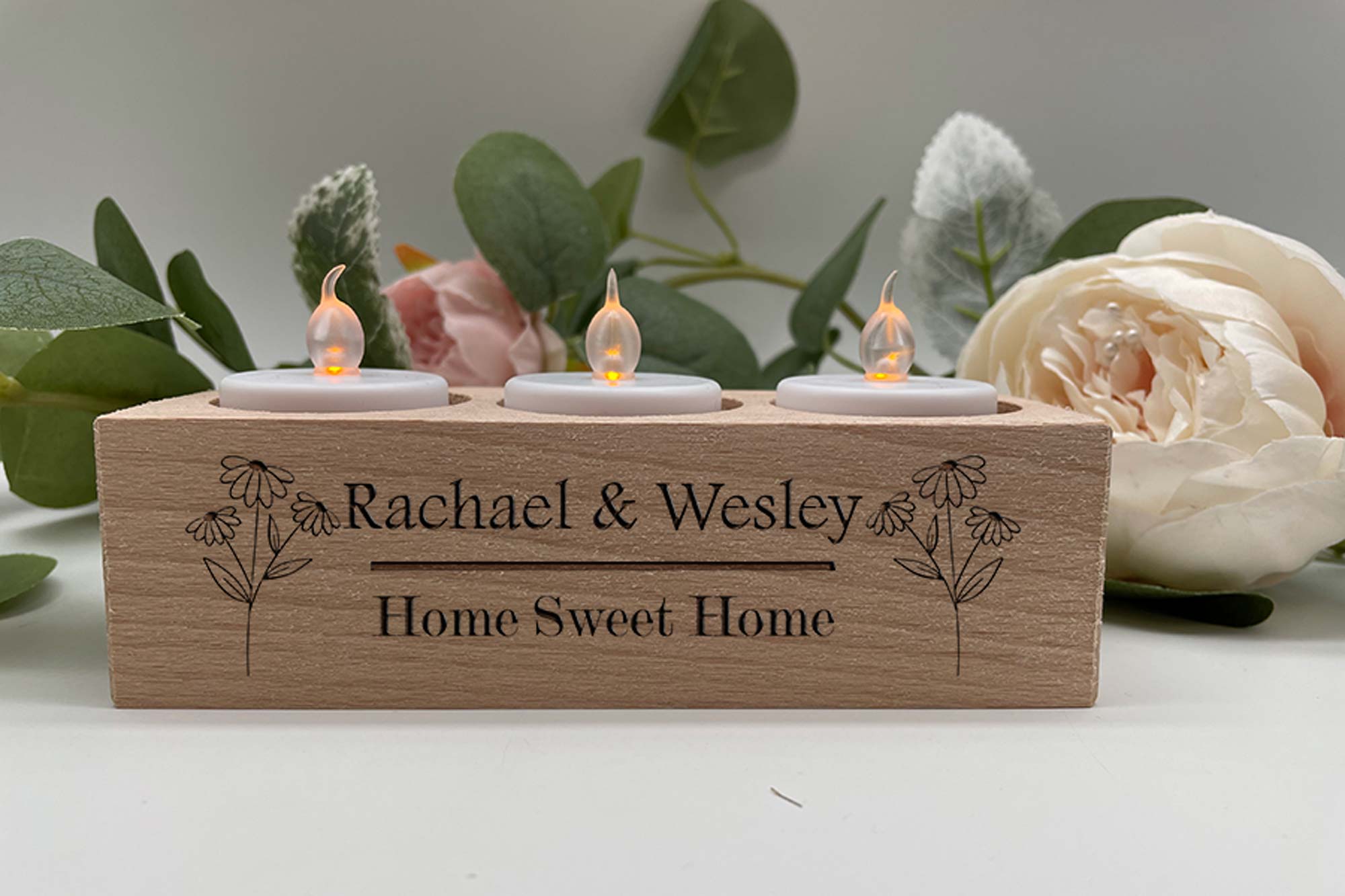 Personalised Tealight Holder