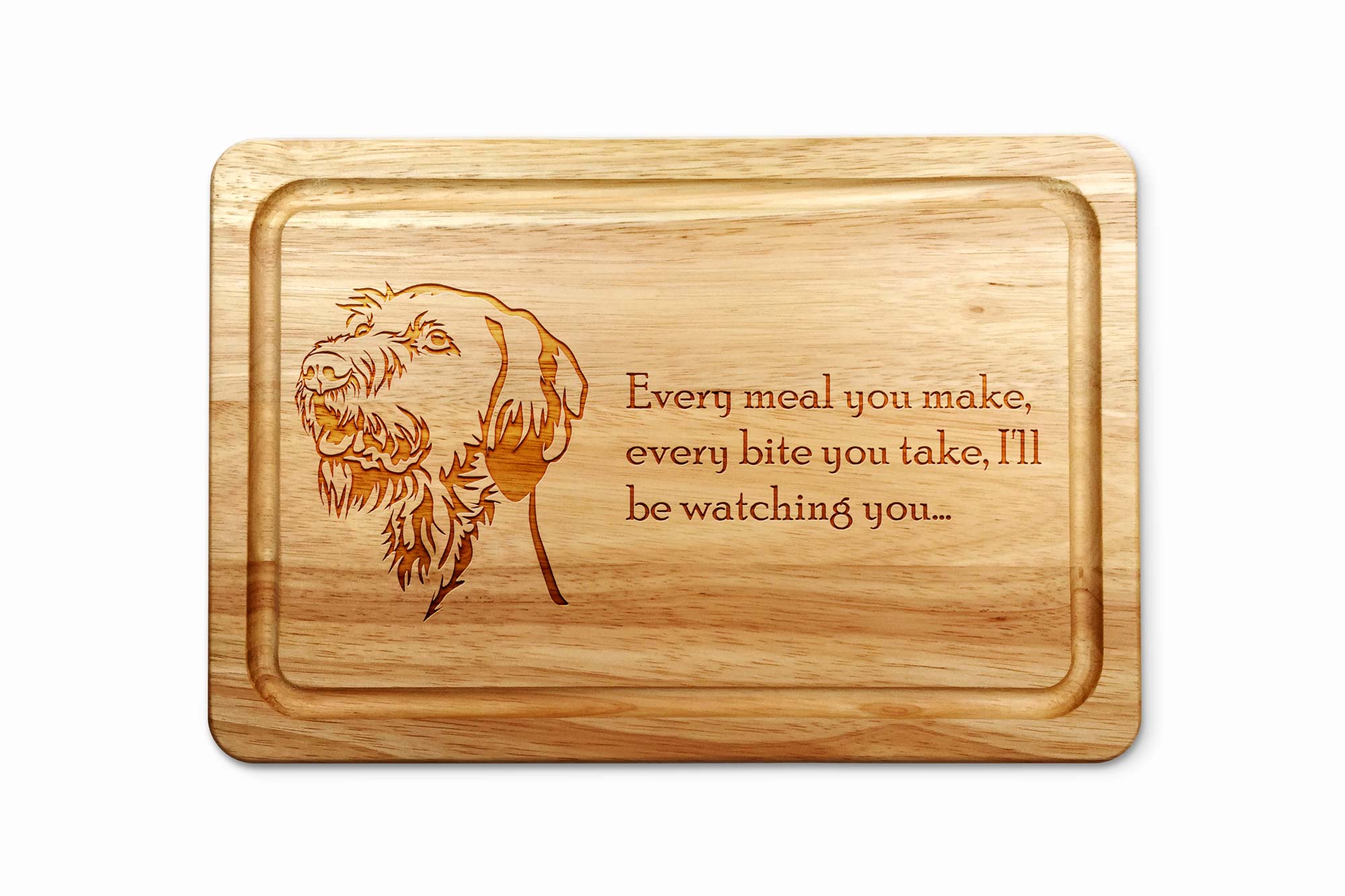 Hungarian Wirehaired Vizsla Chopping Board