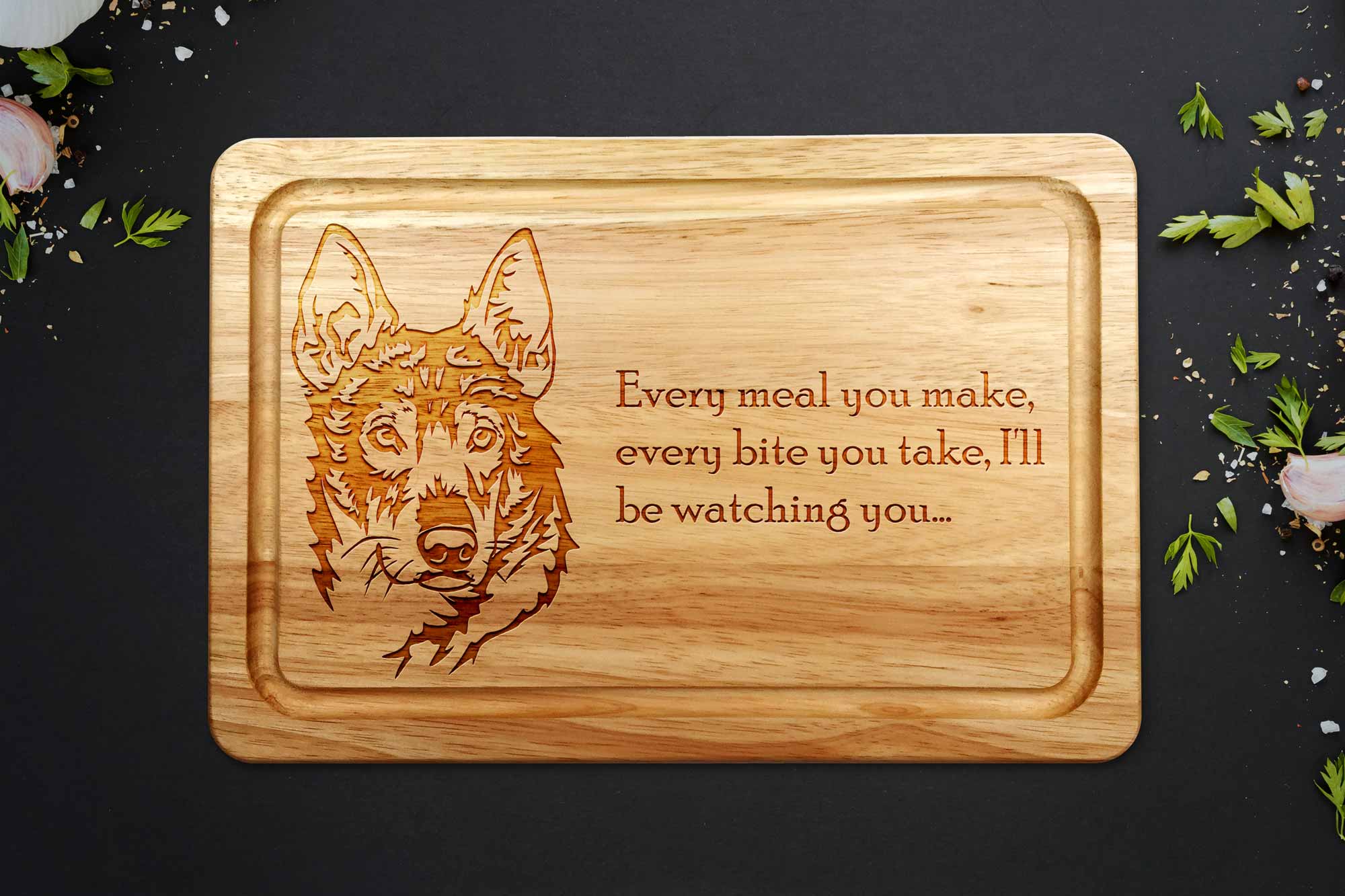 Siberian Husky Chopping Board