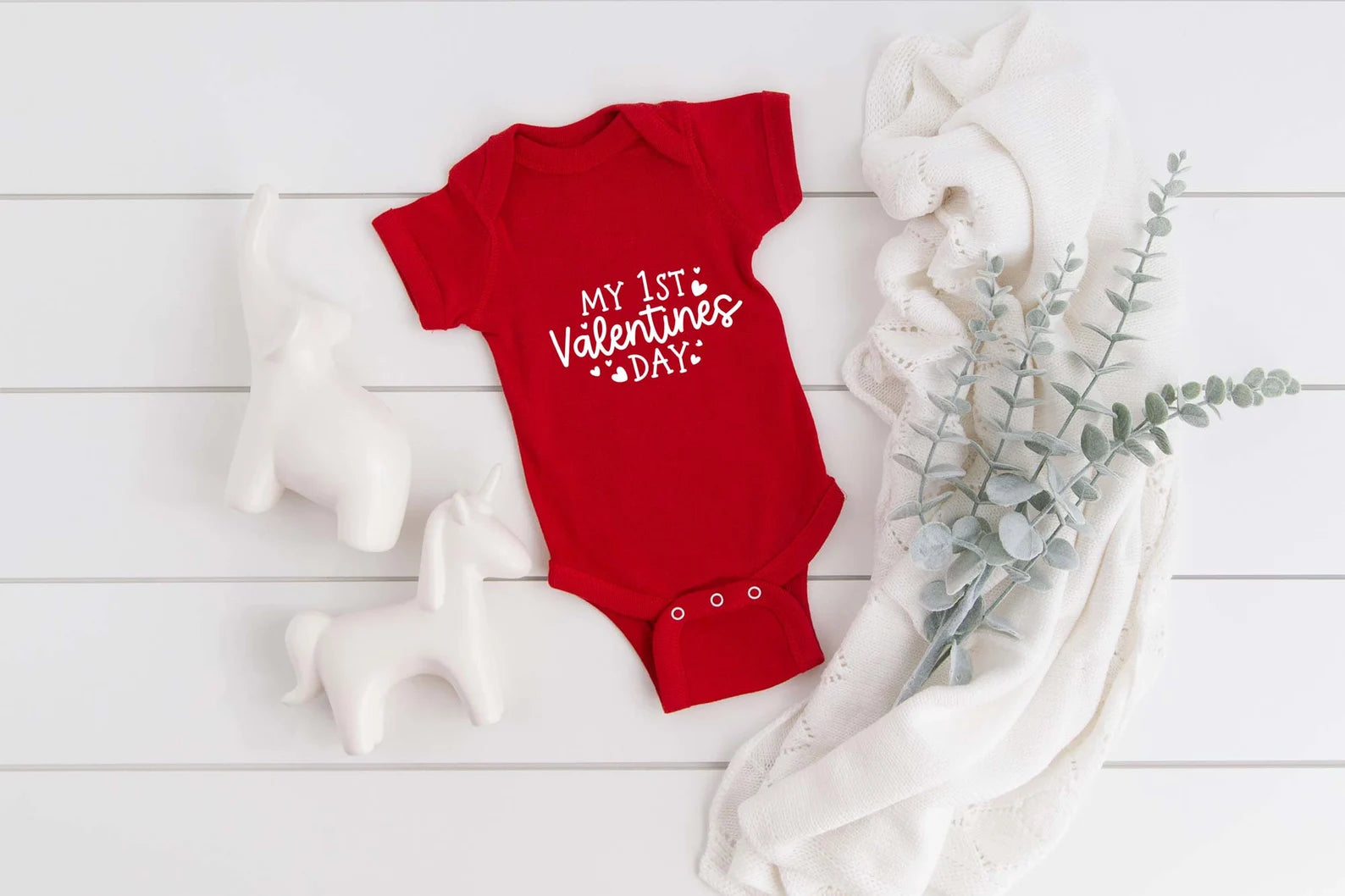 Baby Valentine’s Day Vest