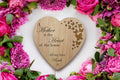 Personalised Heart Mothers day Chopping Board