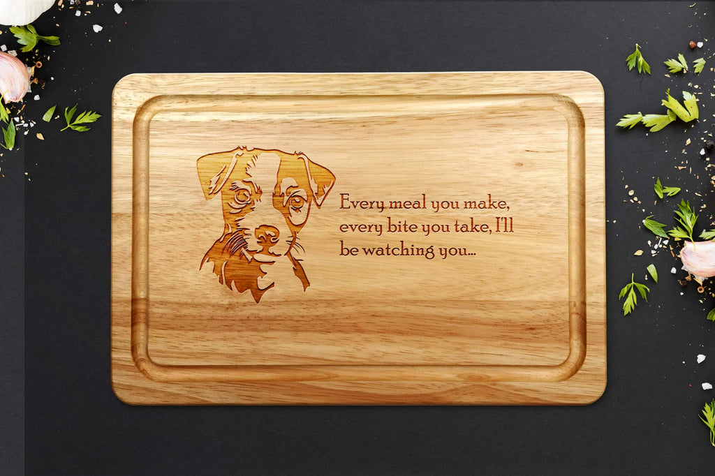 Jack Russell Chopping Board
