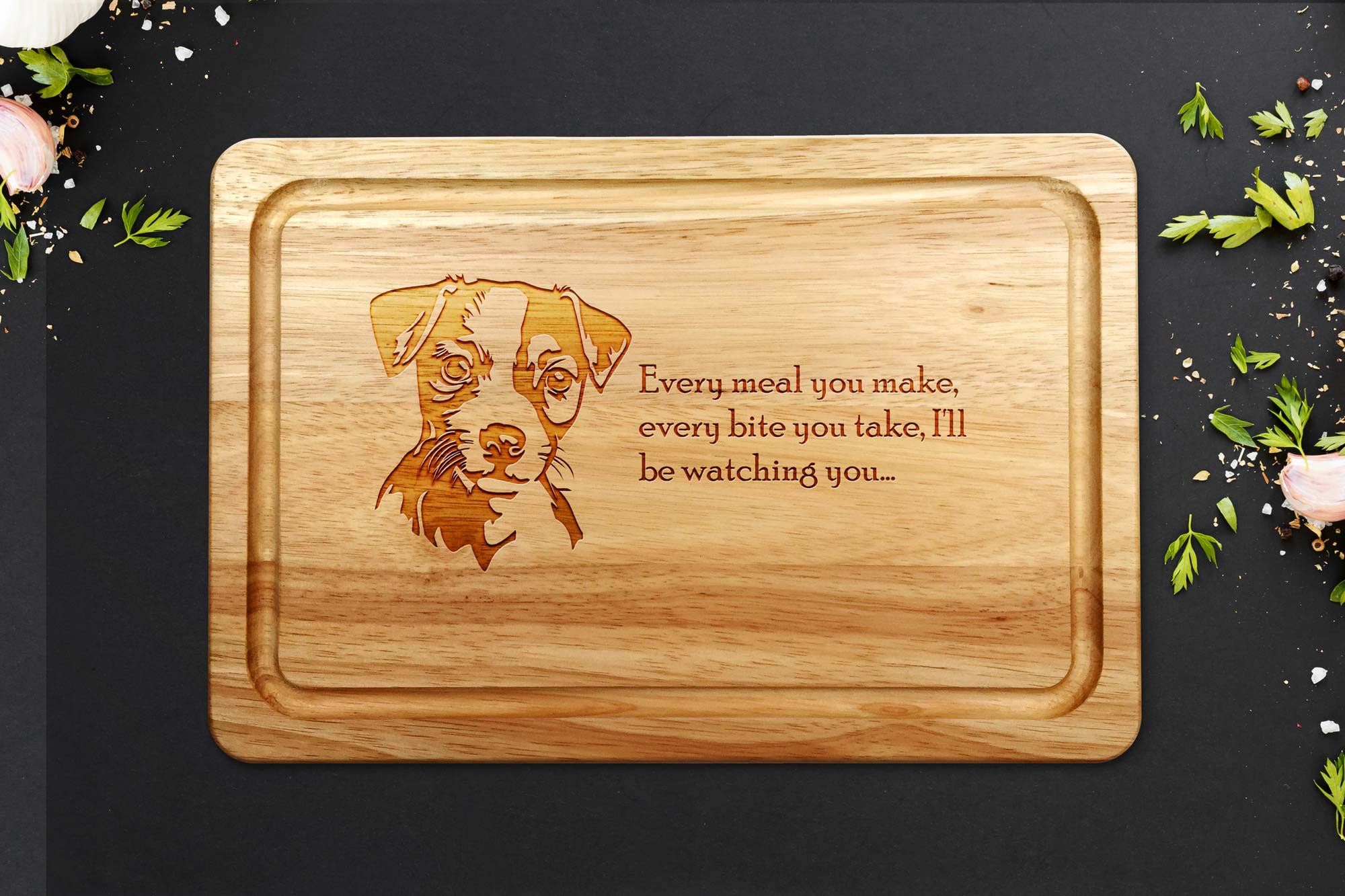 Jack Russell Chopping Board