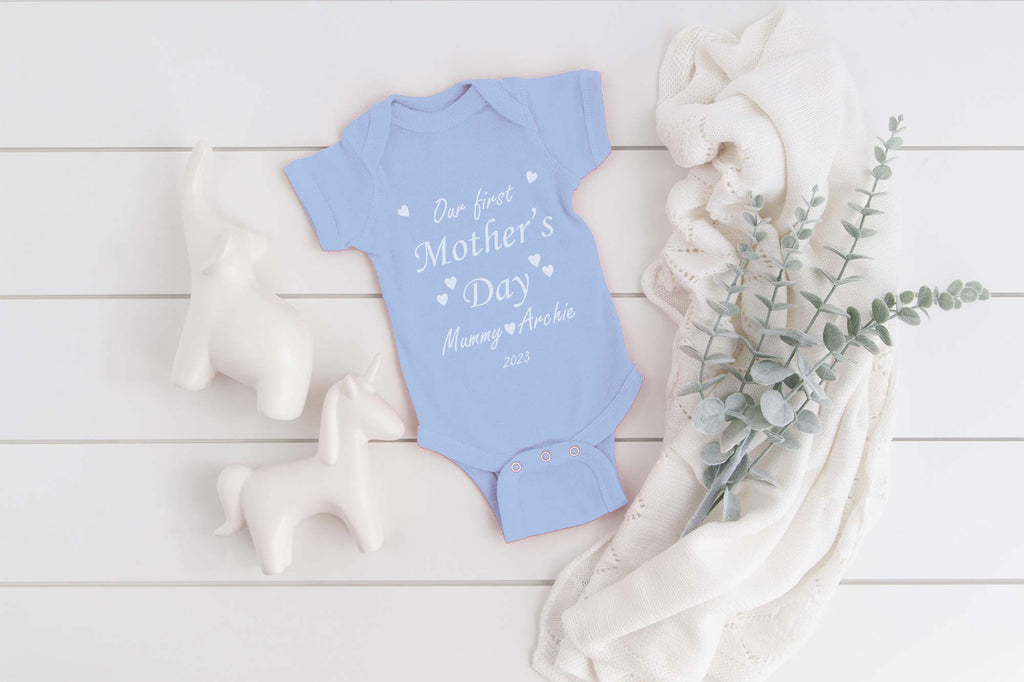 Personalised Mothers Day Baby Vest