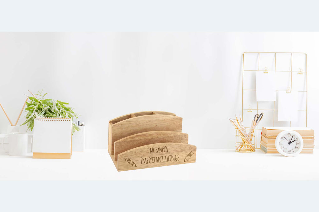 Personalised Desk Organiser