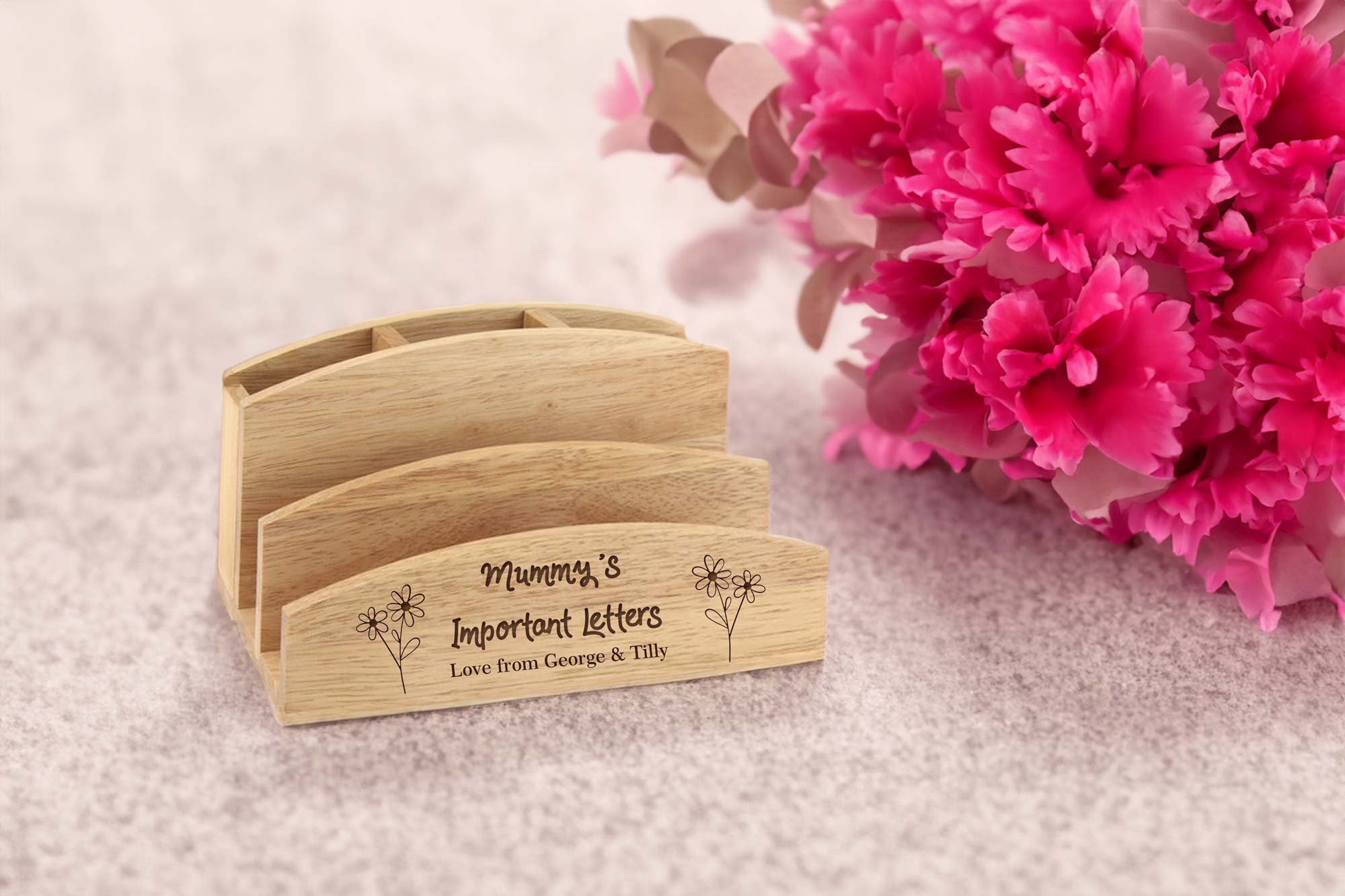 Personalised Mothers Day Letter Organiser