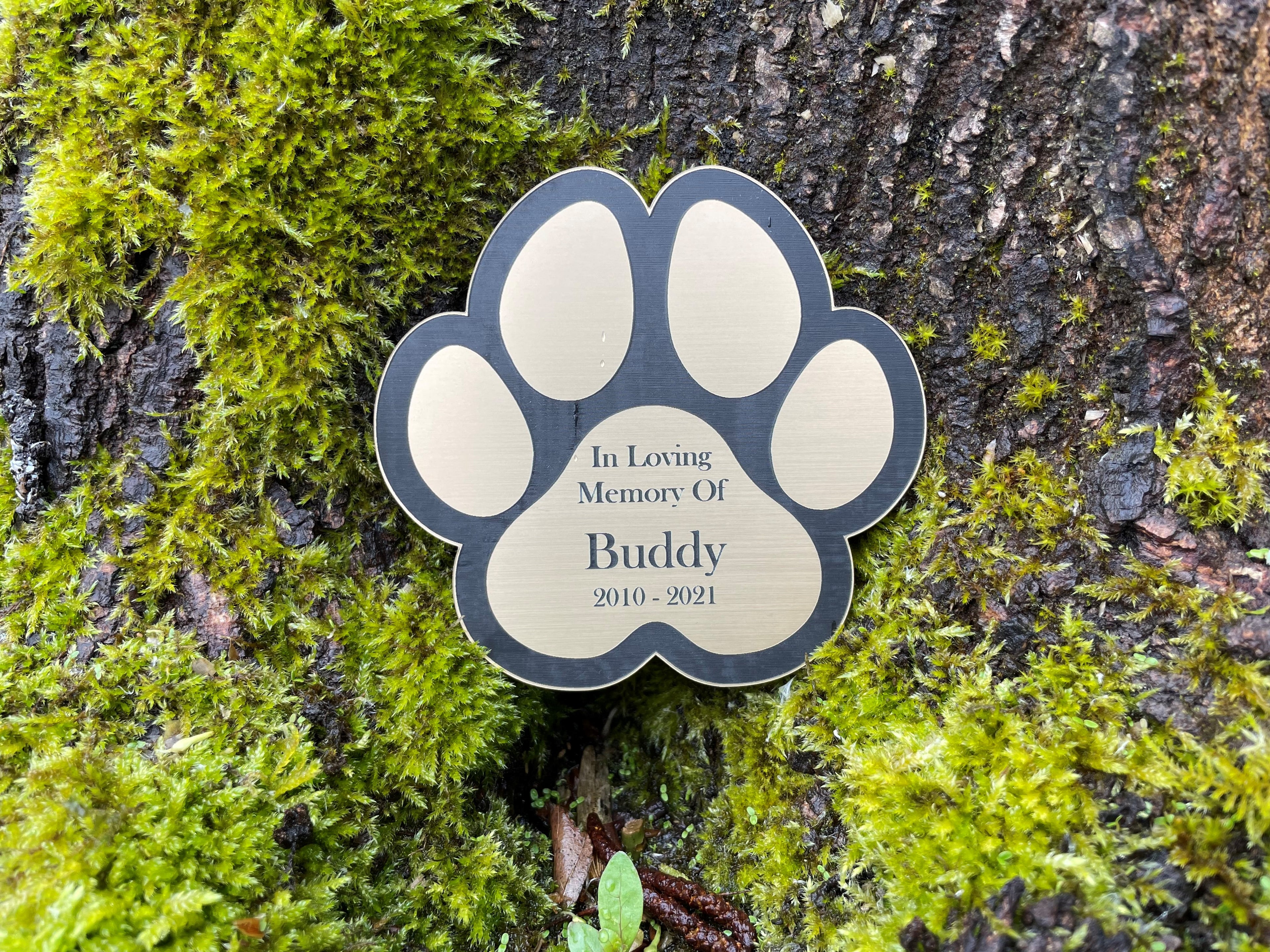 Pet Memorial Plaque