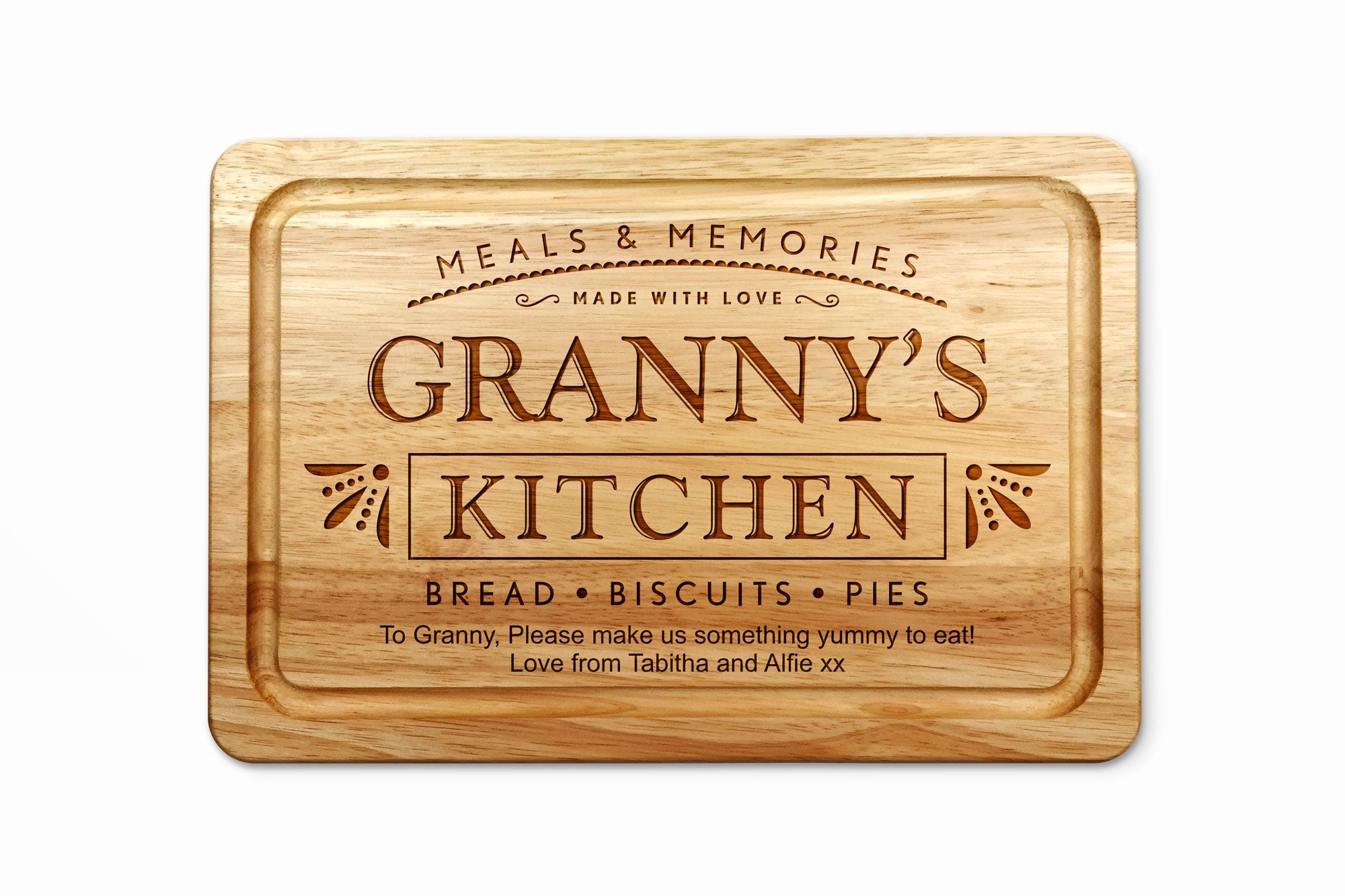 Personalised Kitchen Chopping Board
