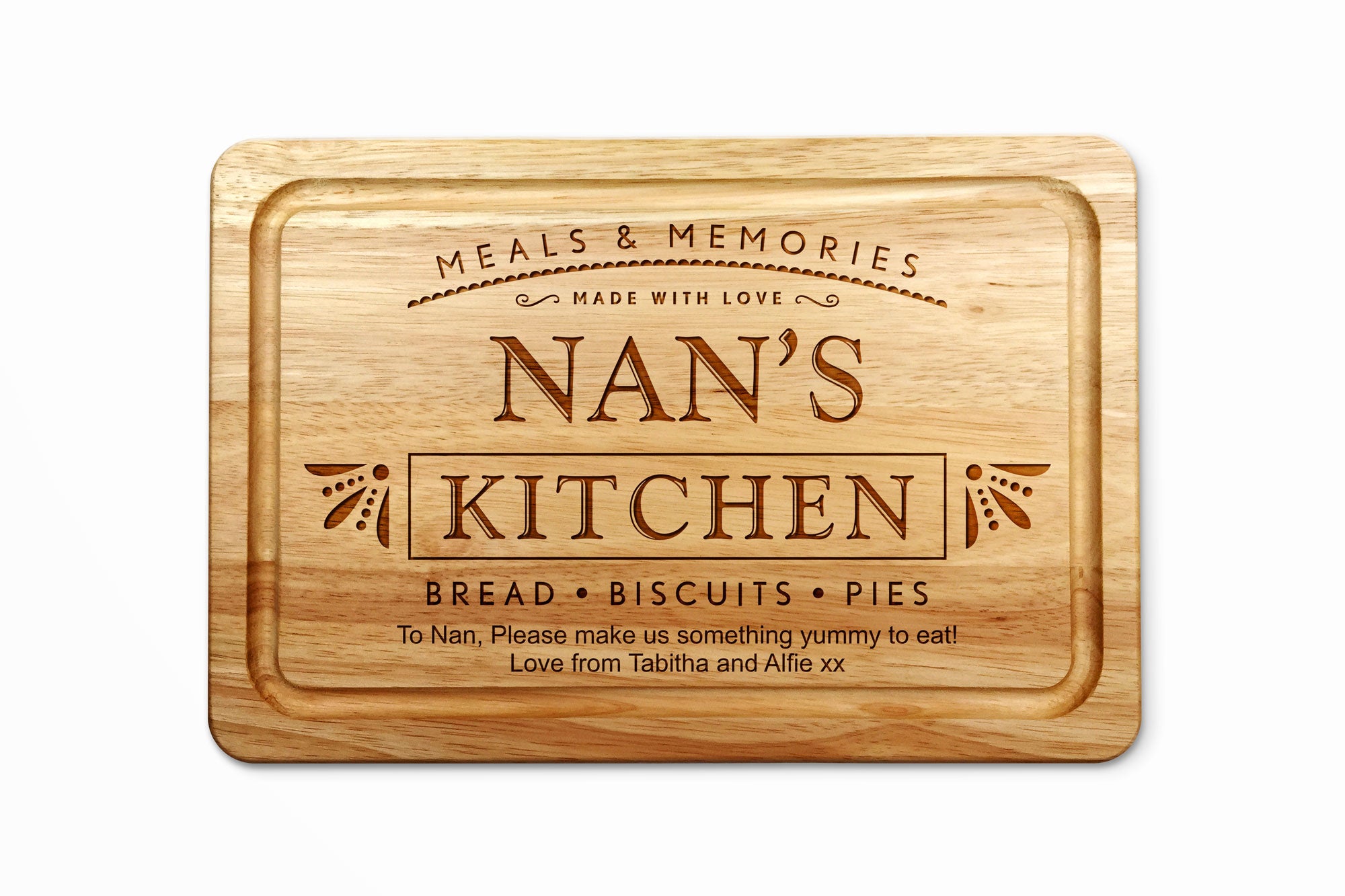 Personalised Kitchen Chopping Board