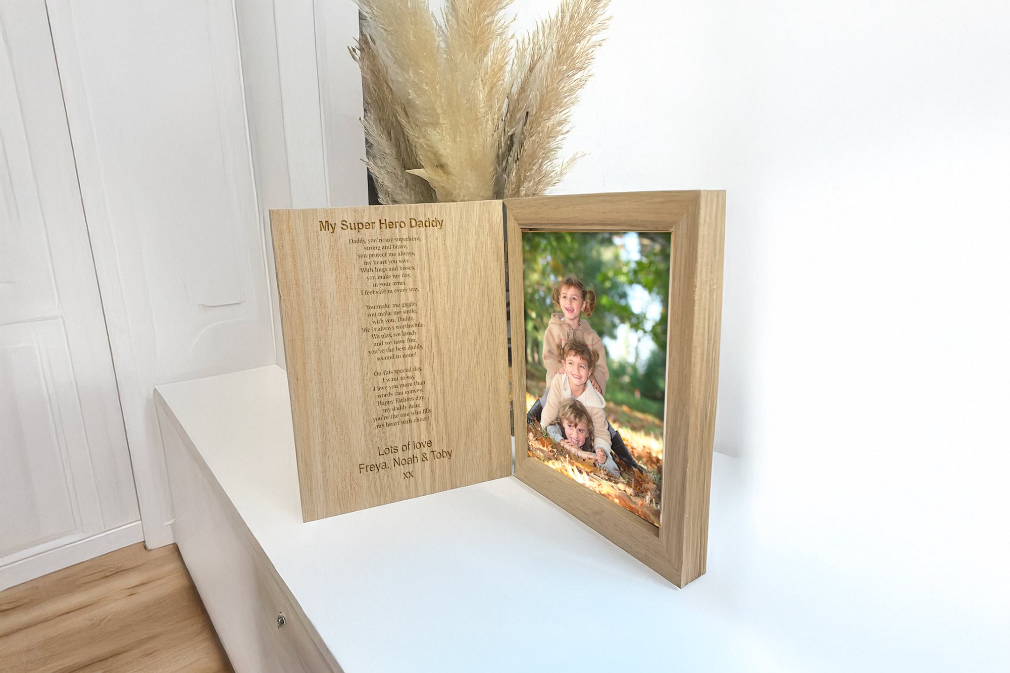 Personalised Book Frame