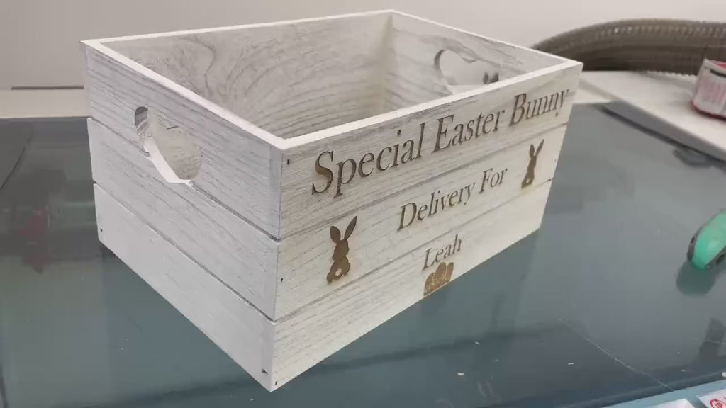 Personalised Easter Egg Hunt Crate