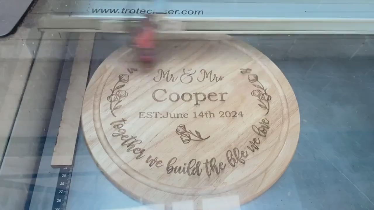 Personalised Wedding Board