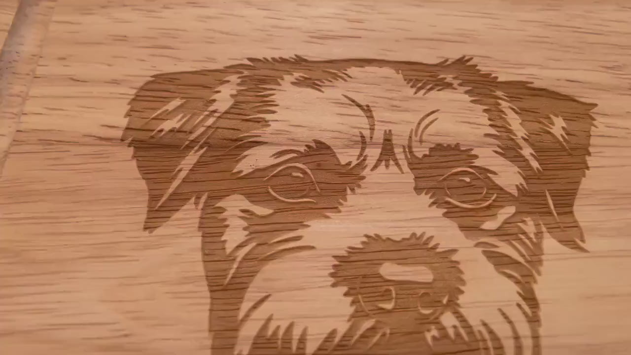 Border Terrier Chopping Board
