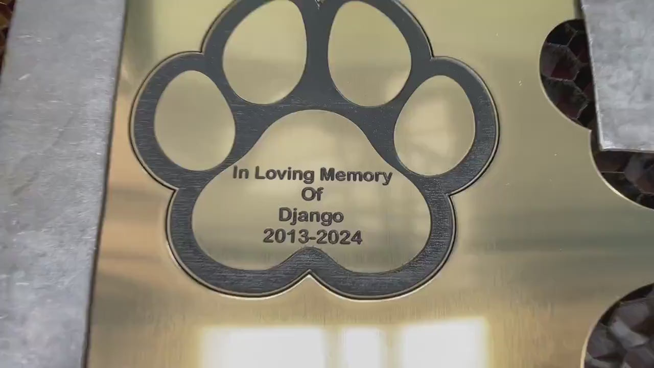 Pet Memorial Plaque