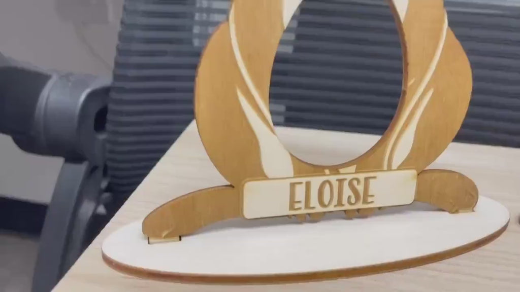 Personalised Easter Bunny Egg Holder