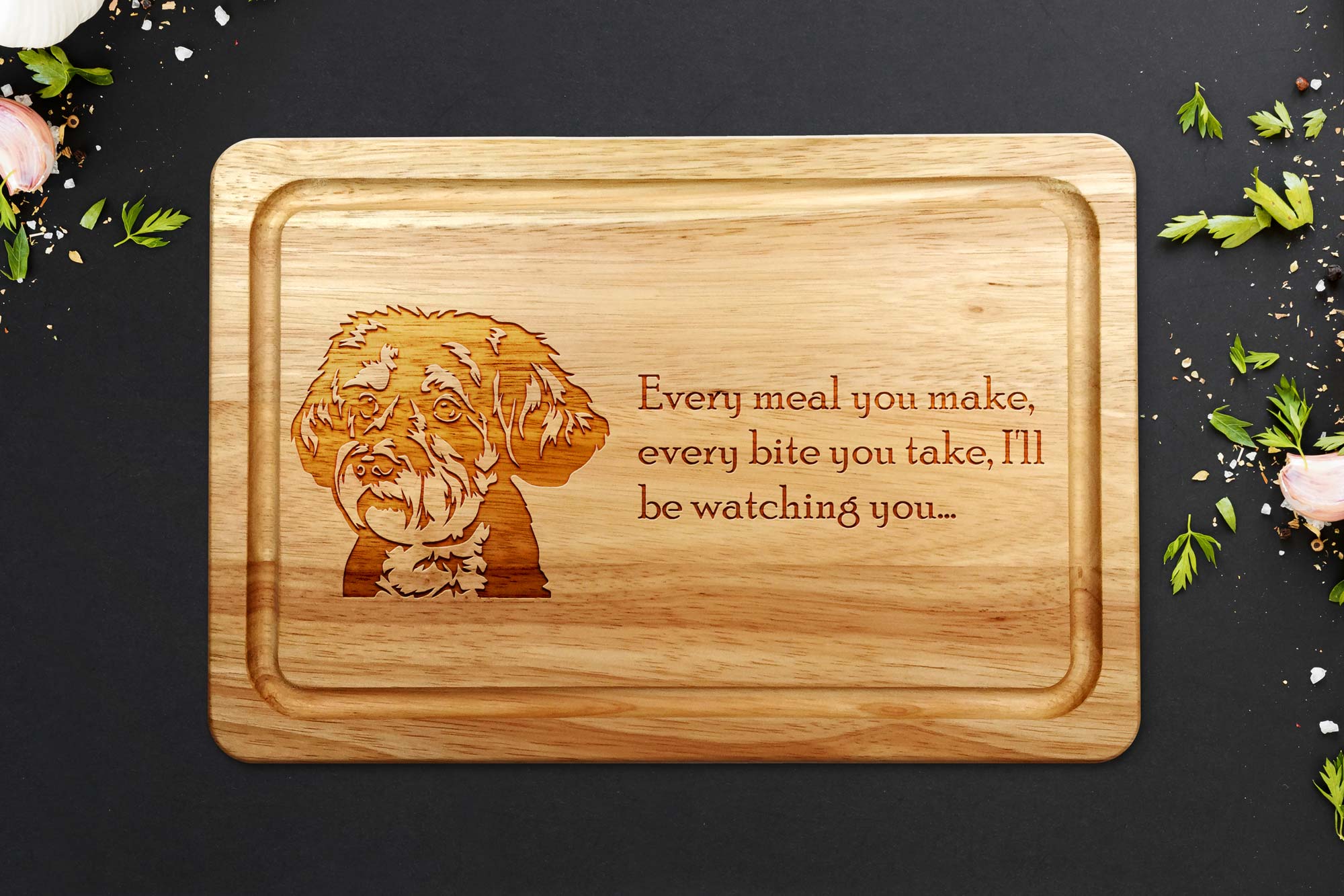 Schnoodle Chopping Board
