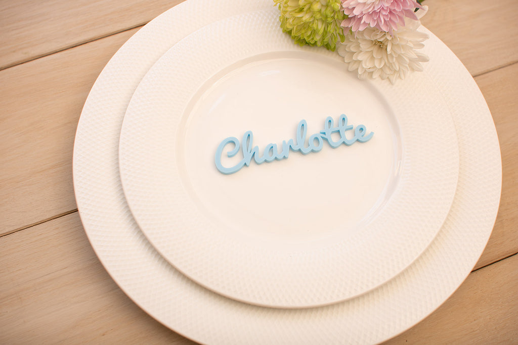 Acrylic Wedding Place Names