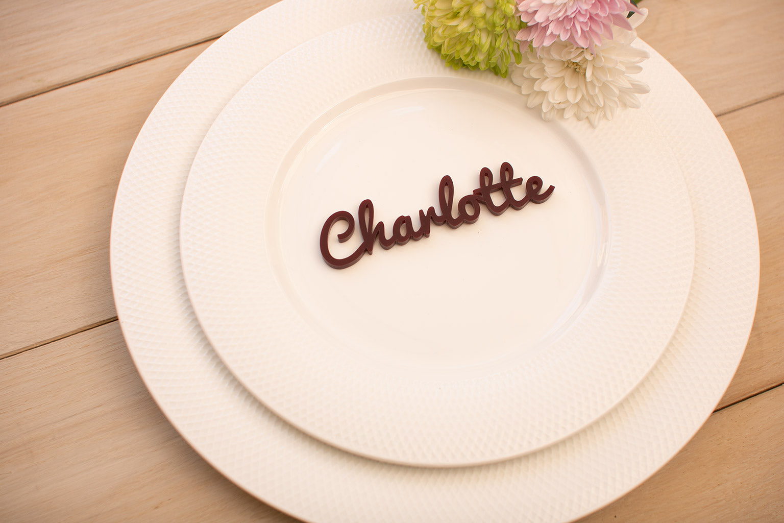 Acrylic Wedding Place Names