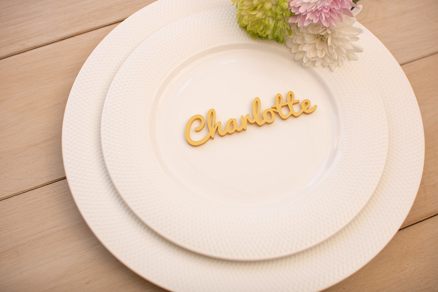 Acrylic Wedding Place Names