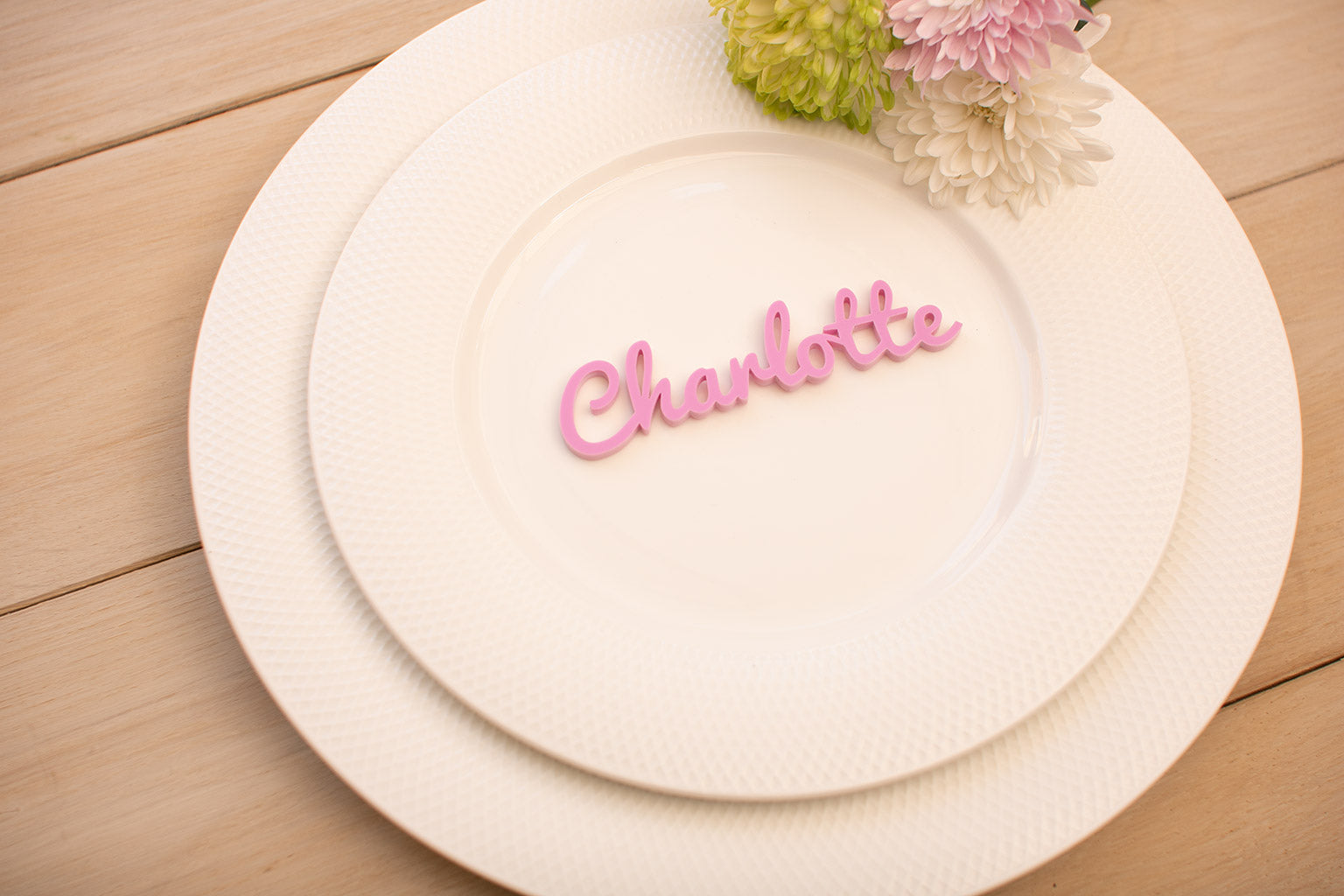 Acrylic Wedding Place Names