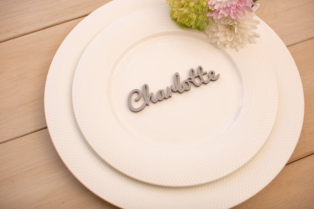 Acrylic Wedding Place Names