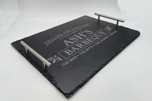 BBQ Slate Serving Tray