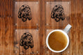 Italian Spinone Glass Coaster Set