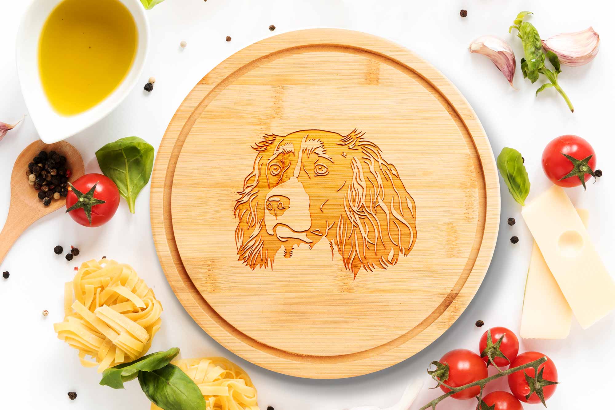 Springer Spaniel Chopping Board
