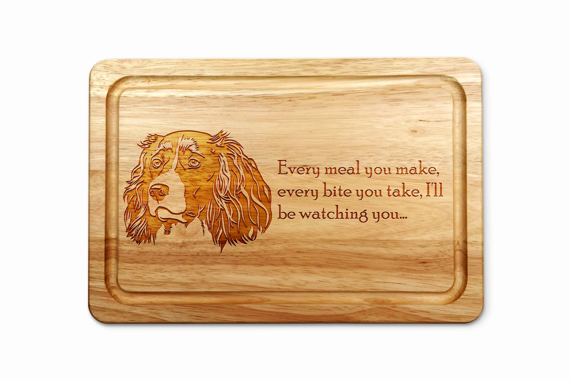 Springer Spaniel Chopping Board
