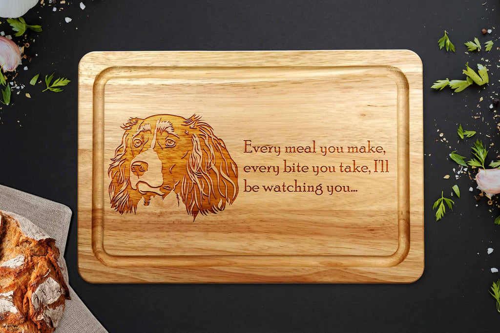 Springer Spaniel Chopping Board