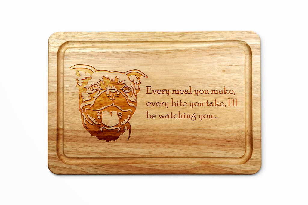 Staffordshire Bull Terrier Chopping Board
