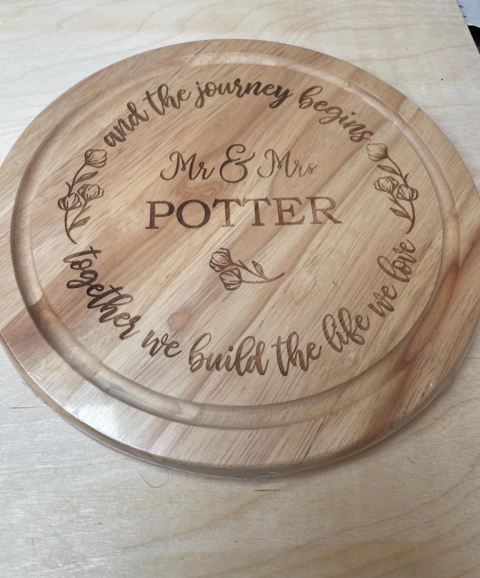 Personalised Wedding Board