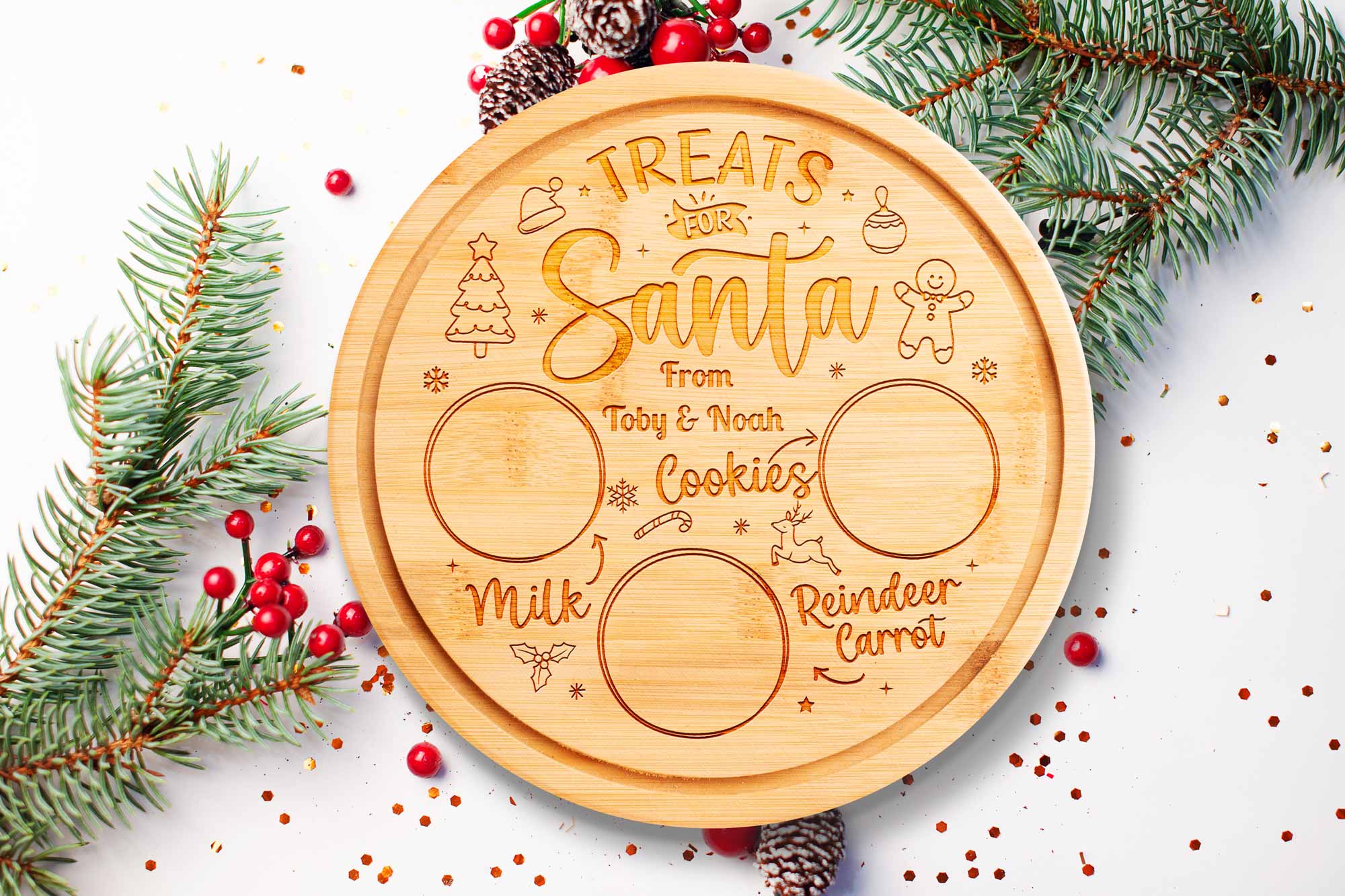 Personalised Christmas Eve Board