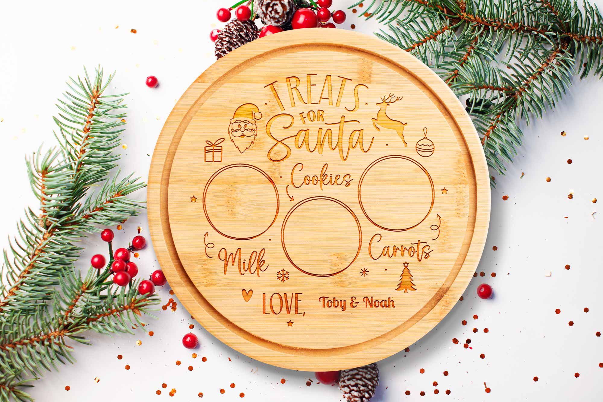 Personalised Christmas Eve Board