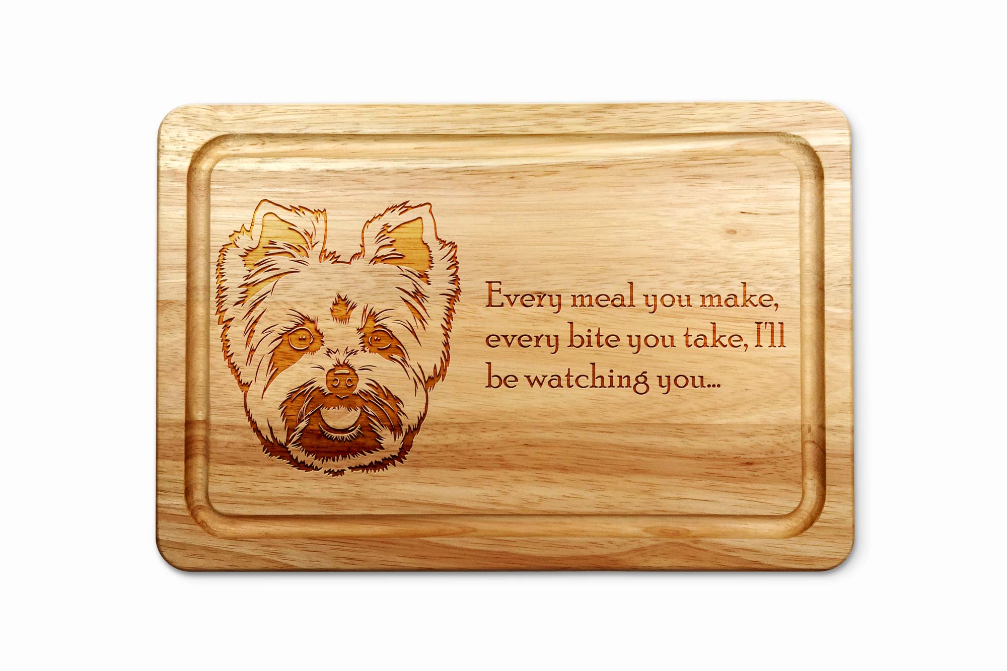 Yorkshire Terrier Chopping Board